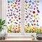 Spring Window Clings Stickers - Enchant Your Glass Windows with 127 Pieces on 9 Sheets - Tulip, Butterfly, and Flower Designs for a Colorful Home Décor